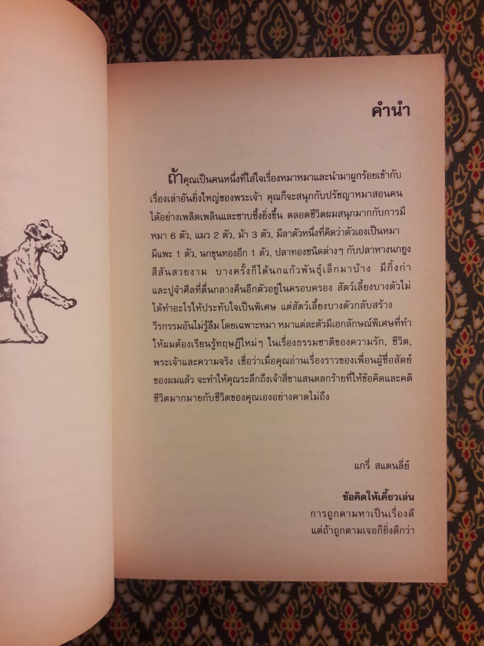 ปรัชญาหมาสอนคน