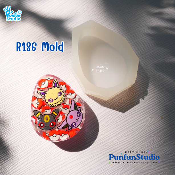 R181-188 Classic Shape Molds / Basic Shape / Epoxy Resin Mold / Silicone Mold