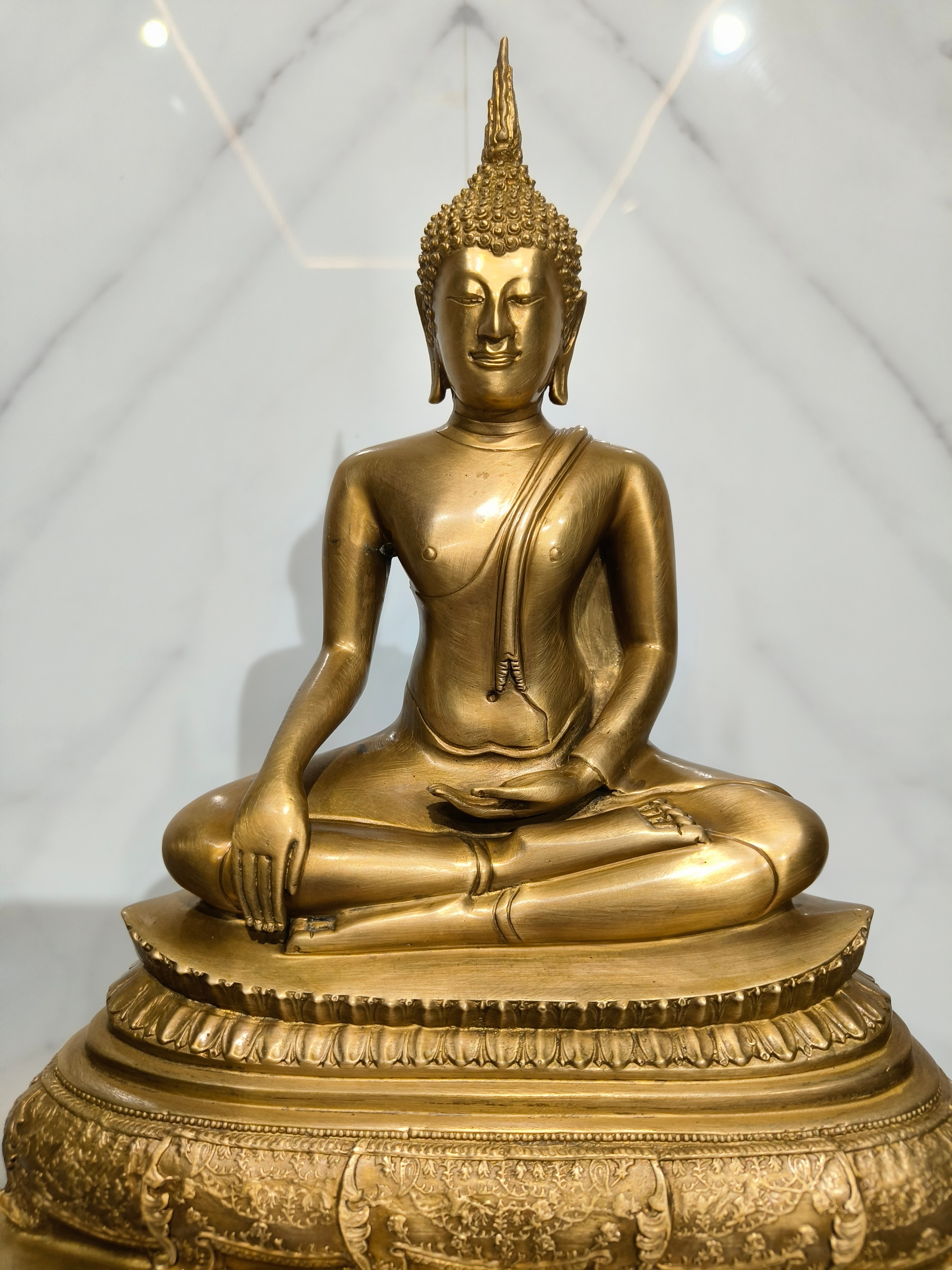 พระพุทธรูป พระพุทธชินสีห์ หน้าตัก 7 นิ้ว ปี 2556 วัดบวรนิเวศวิหาร กรุงเทพมหานคร