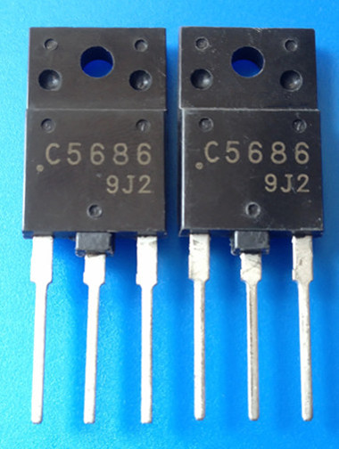 2SC5686ตัวถังTO-3Pหลังดำ