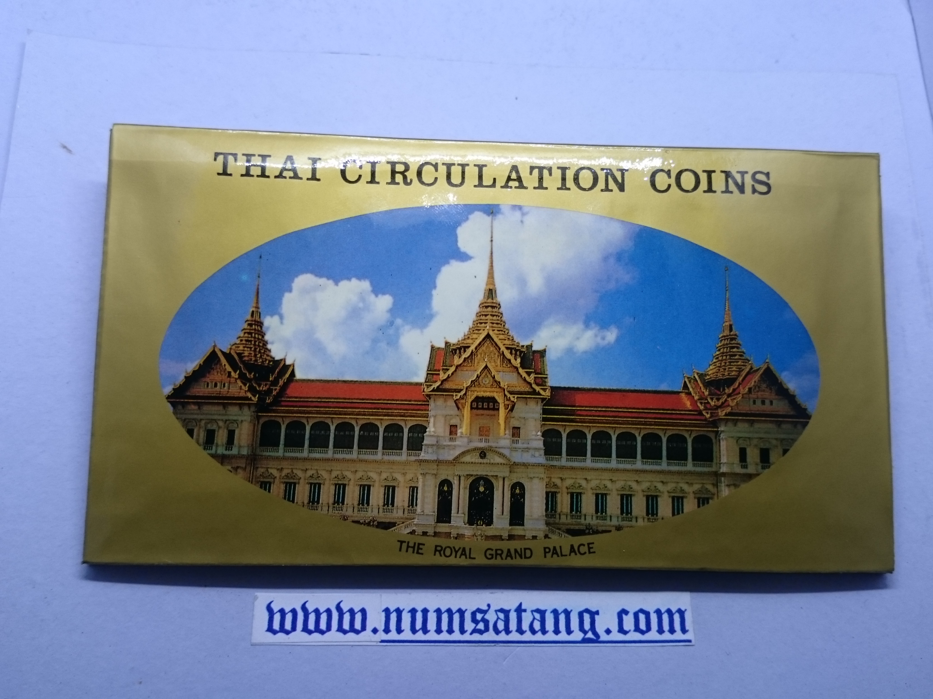 แผงเหรียญกษาปณ์หมุนเวียน ครบชุด ปี 2534 กรมธนารักษ์