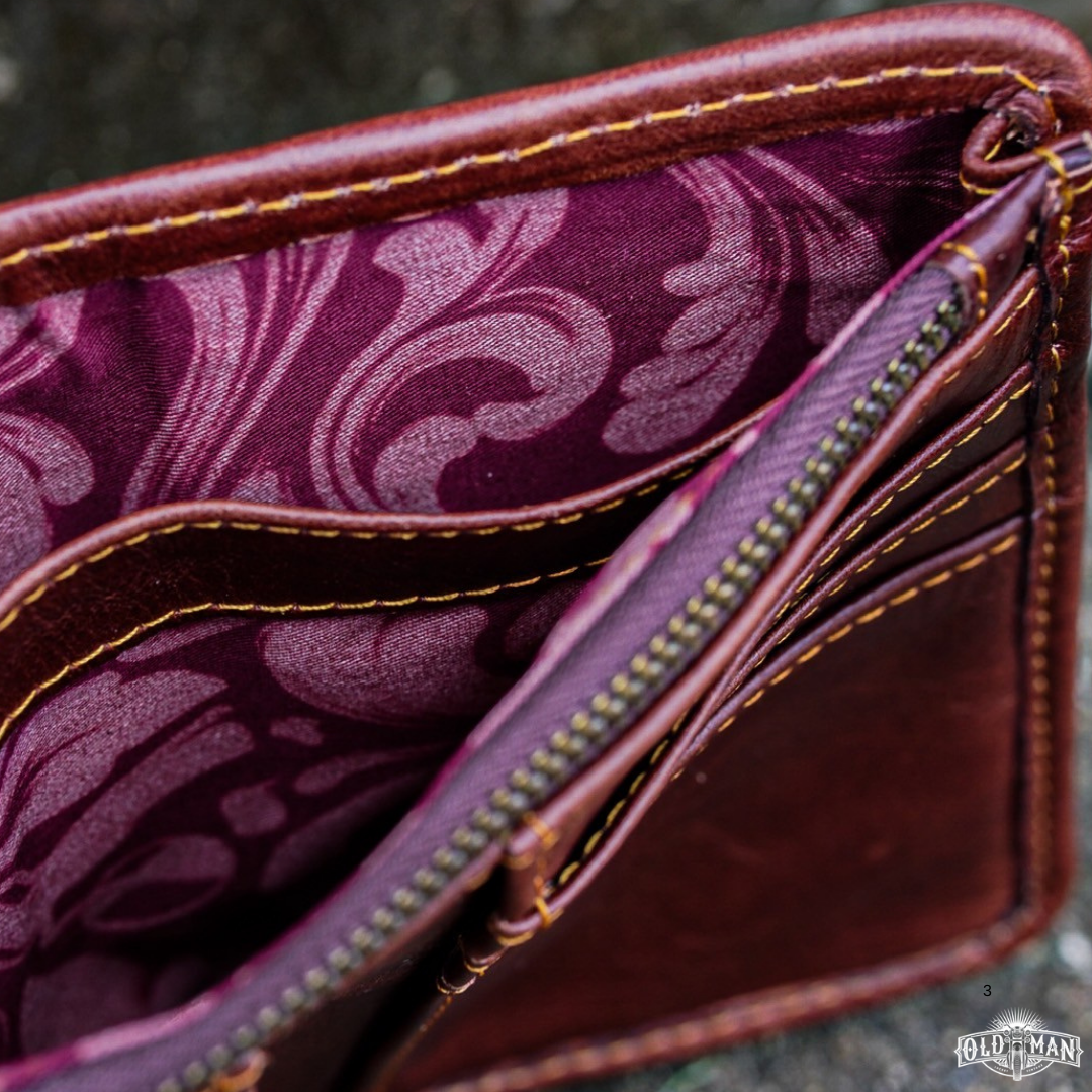 Ledger wallet หนังวัว+หนังแกะ