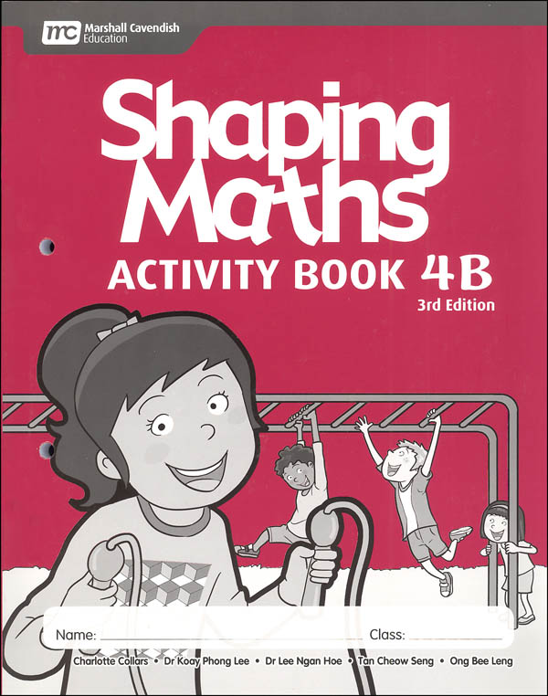 หนังสือแบบฝึกหัดคณิตศาสตร์ ป.4 Shaping Maths Activitybook 4B (3rd Edition)