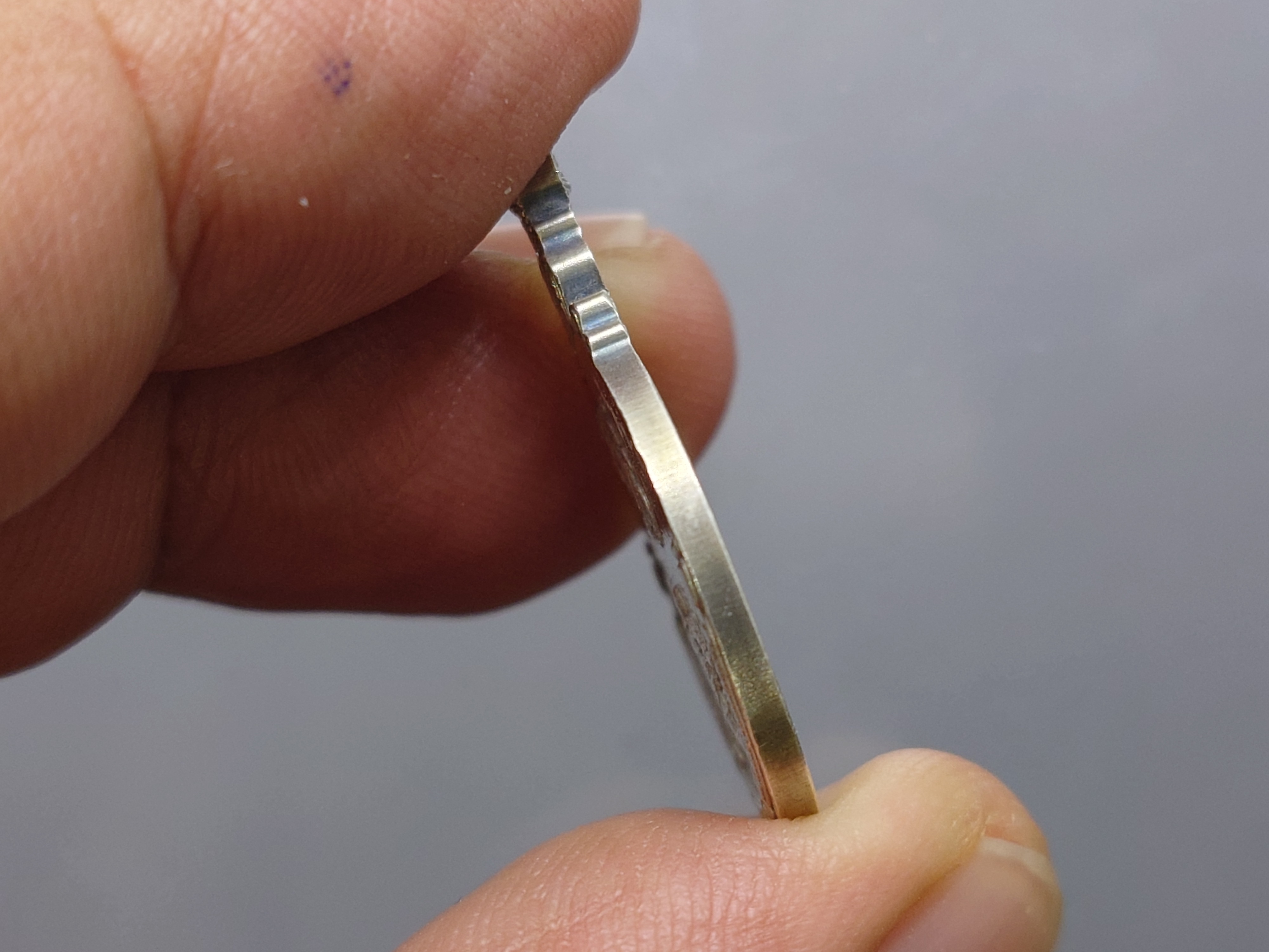 พระมหาชนก เนื้อเงิน พิมพ์เล็ก ปี2542 มีแค่เหรียญ รับประกันแท้