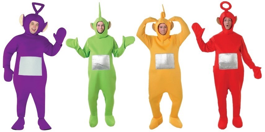 7C17N ชุดลาล่า สีเหลือง จากการ์ตูน เทเลทับบี้ Laa Laa Yellow - Teletubbies
