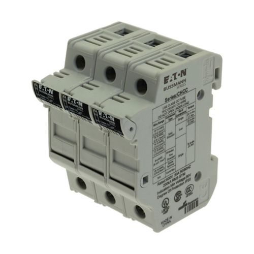 Fuse Holder CHCC3DU / CHCC3DIU 3P 30A 1000V 10x38mm Bussmann