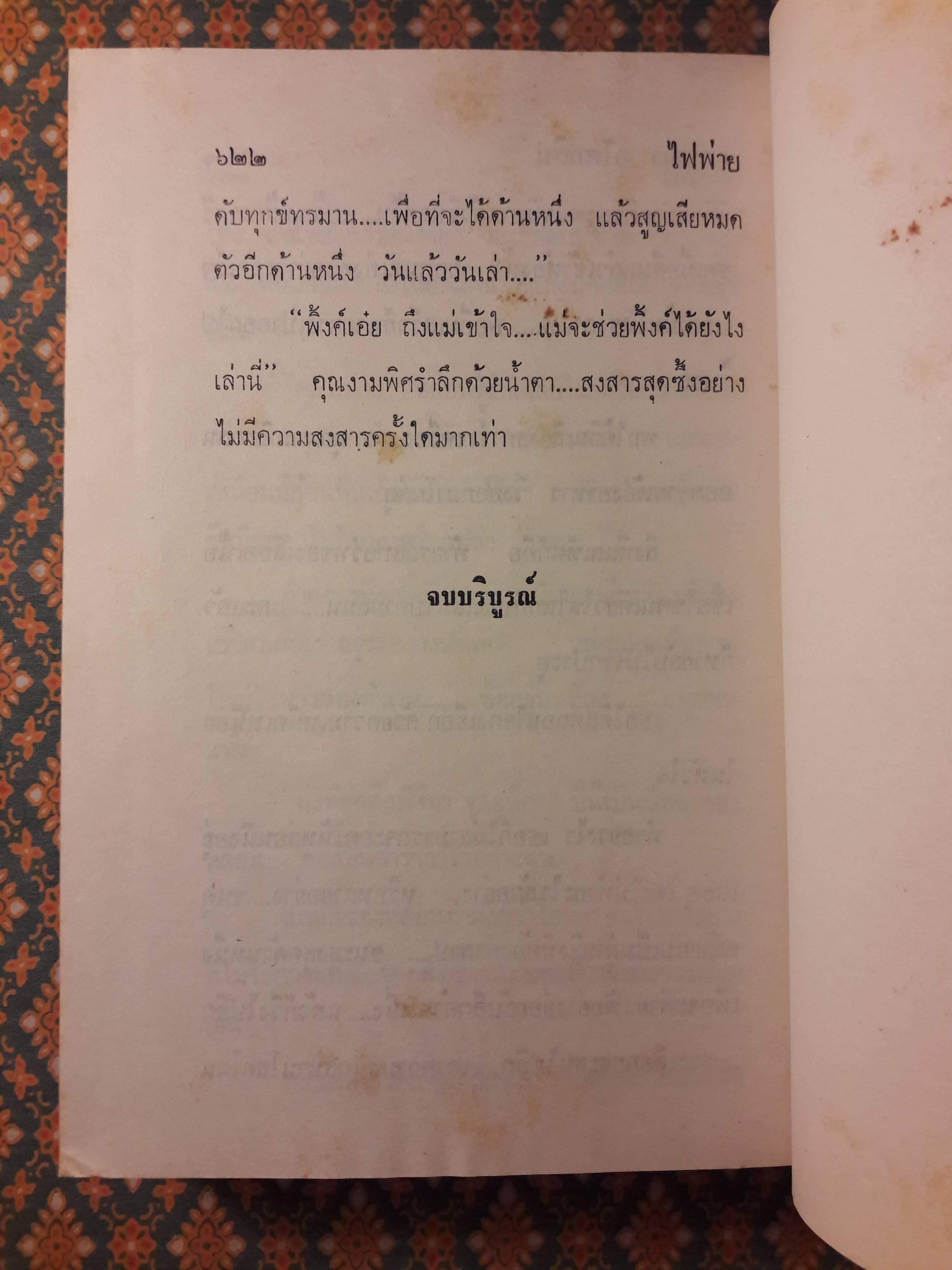 ไฟพ่าย (2 เล่มจบ)