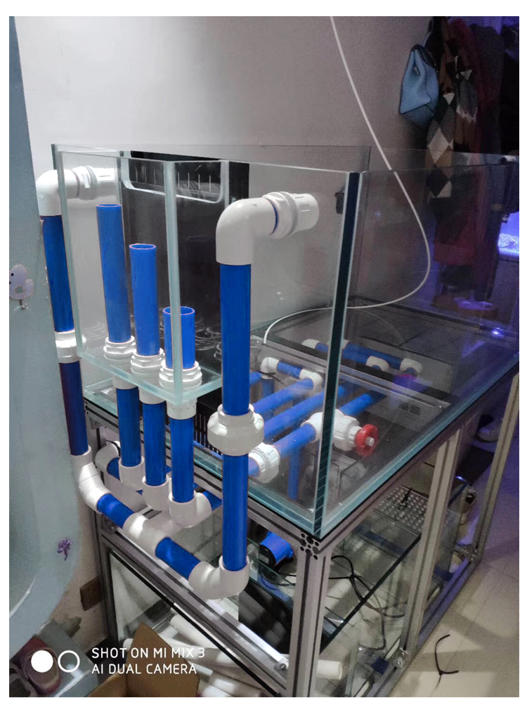 ท่อพีวีซีสีน้ำเงิน เงา (20มิล) ยาว1เมตร