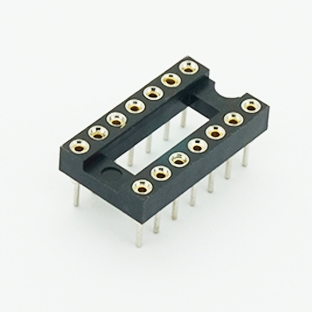 ซ็อกเก็ต ไอซี 14 ขา (Socket 14 Pin) แบบ DIP