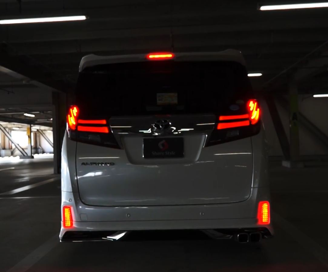 ชุดคิทอัพเกรดไฟเบรคหลังให้ติดสว่างทุกดวง Upgrade Kit Break Tail Full Lamp สำหรับ Toyota Alphard 30 / Vellfire 30 รุ่นปี 2015 - 2017