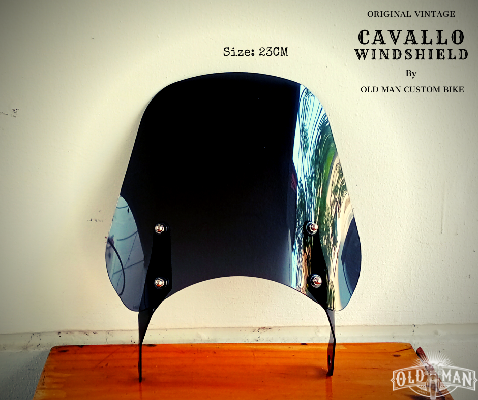 ชิวหน้า ไฟกลม Cavallo 23 ซม.