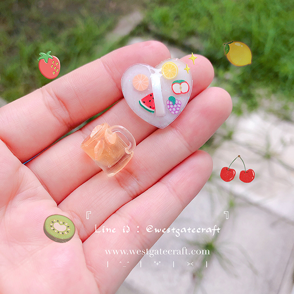 แม่พิมพ์ซิลิโคน H01 ตัวแขวน หัวใจ + กางเขน