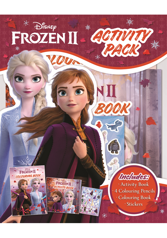 หนังสือต่างประเทศ 2-in-1 Activity Bag Disney: Frozen 2