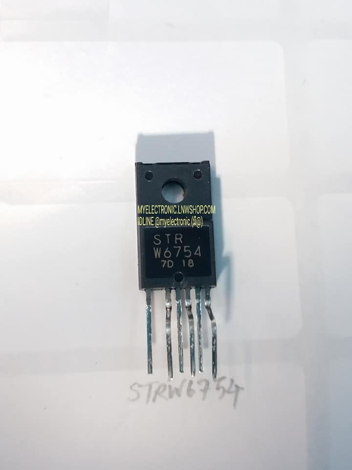 STRW6754ไอซีสวิทชิ่งเพาวเวอร์ซัพพลายตัวถัง6ขาราคาตัวล่ะ