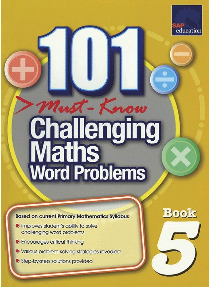 แบบฝึกหัดคณิตศาสตร์ ป.5_101 Must-Know Challenging Maths Word Problems Book 5