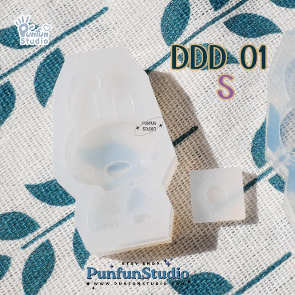 DDD 01 Rabbit Mold / 3D Silicone Mold