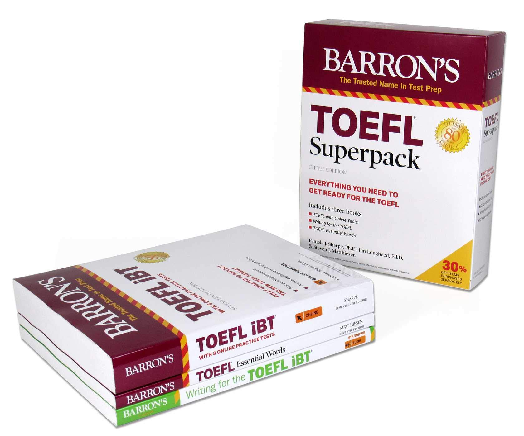 BARRON'S TOEFL IBT SUPERPACK (5TH ED.)