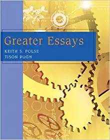 Greater Essays ISBN 9780618260461