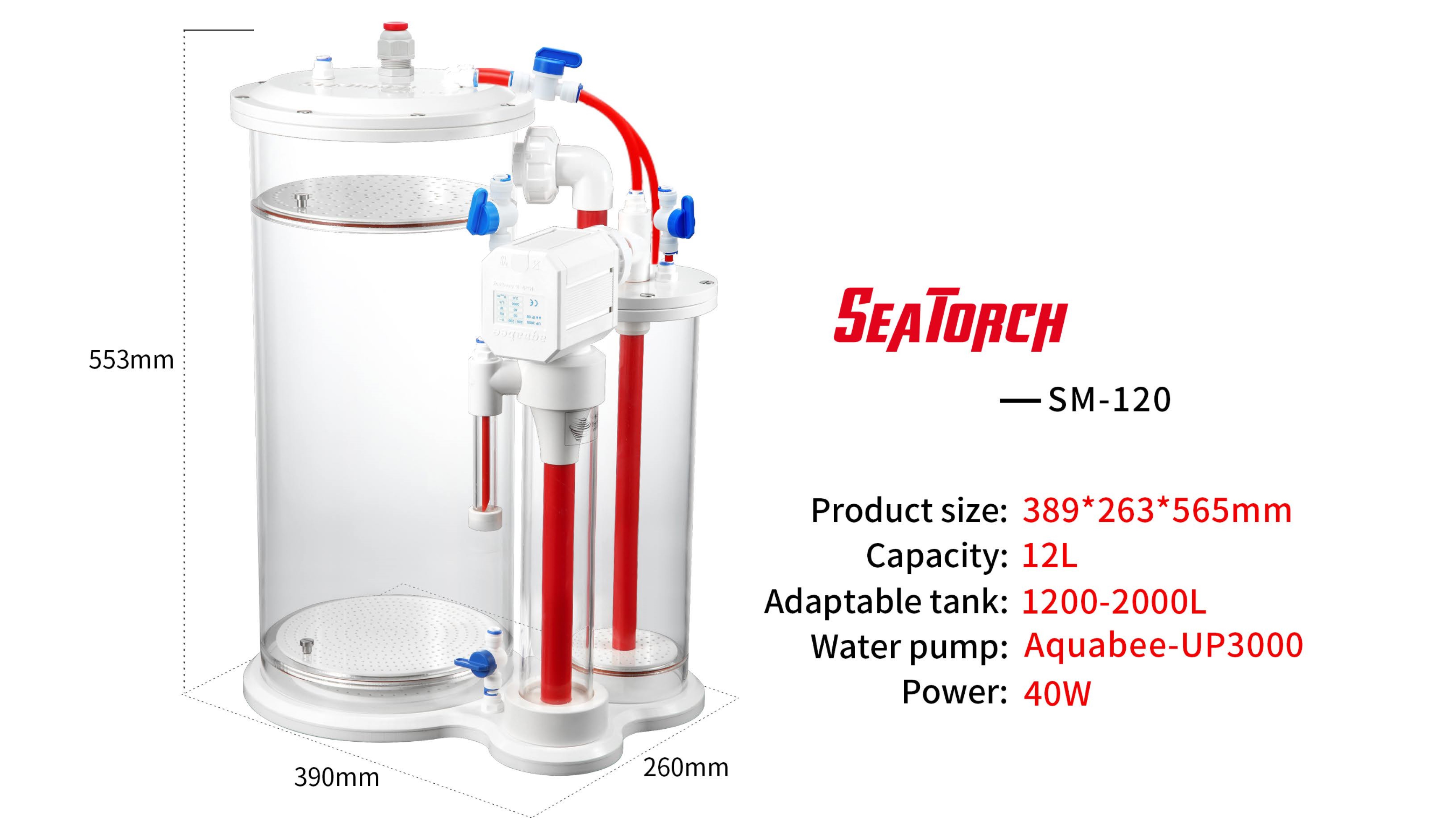 Seatorch Super Mix SM 40 (Calcium Reactor)