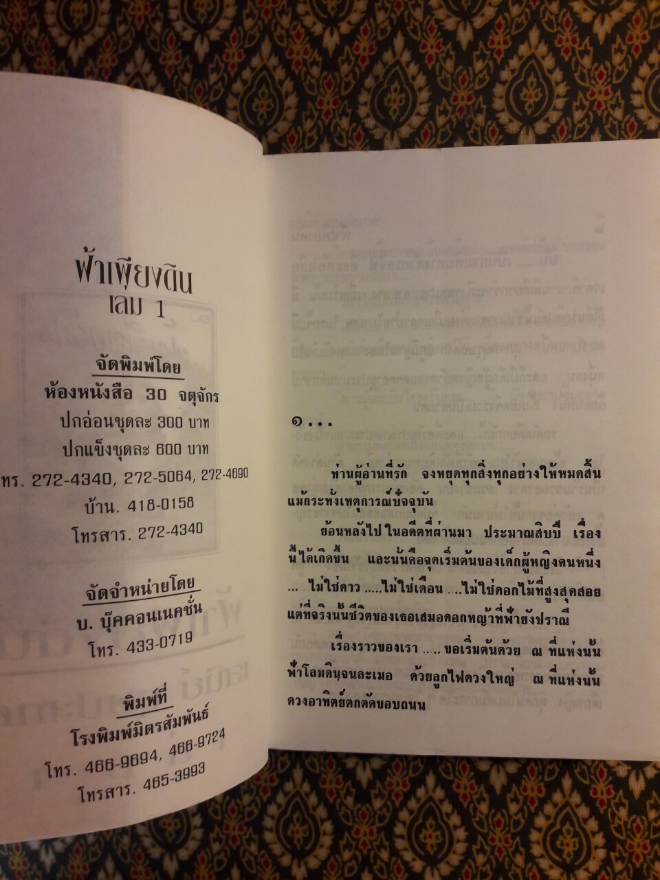 ฟ้าเพียงดิน (2 เล่มจบ)