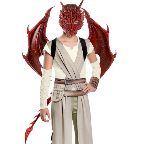 7C229 ชุดเด็ก ชุดมังกร ปีกมังกร หัวมังกร หางมังกร ปีก หาง หัว ทำด้วยยาง PU Children Dragon set ( Wing Tail Head )