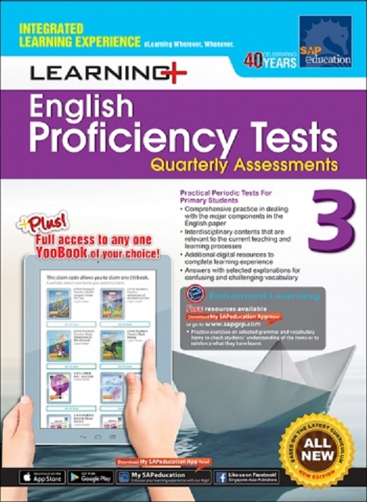 แบบฝึกหัด Learning+ English Proficiency Tests Quarterly Assessments Primary 3