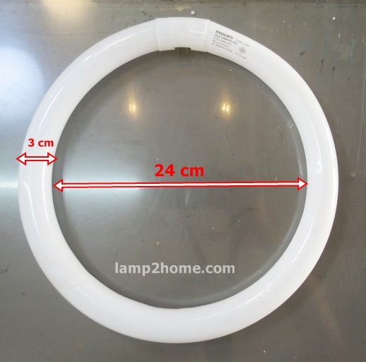 หลอดเพดานนีออนกลม 32w แสงขาว (Philips)