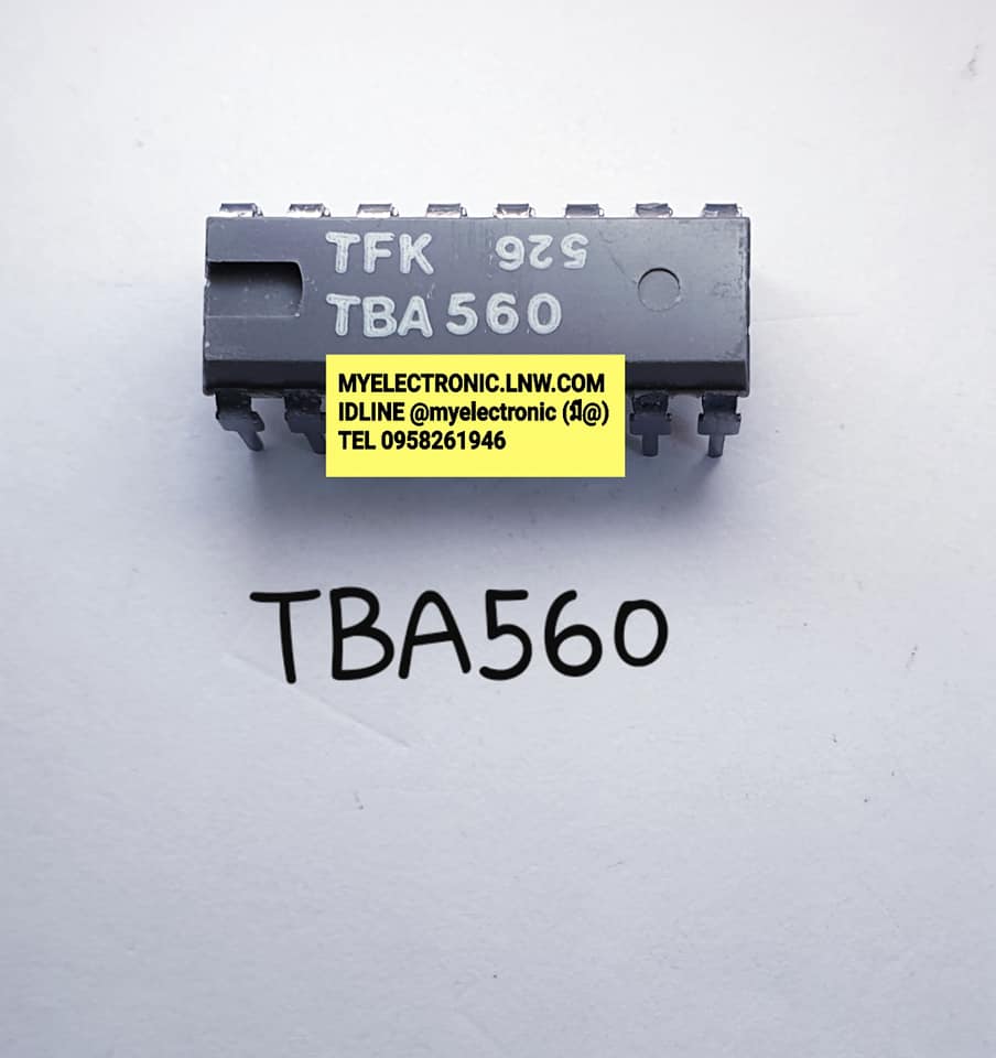 TBA560ยี่ห้อTFKตัวถังDIP16ขาราคาตัวละบาท
