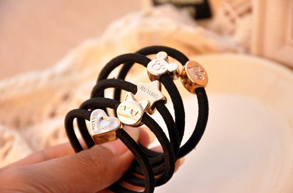 MUISUNGSHOP (20 ชิ้น) แถม 2 ชิ้น หนังยางเด็ก สำหรับเด็ก ลายการ์ตูน ยางมัดผม ยางรัดผม หนังยางเส้นเล็ก