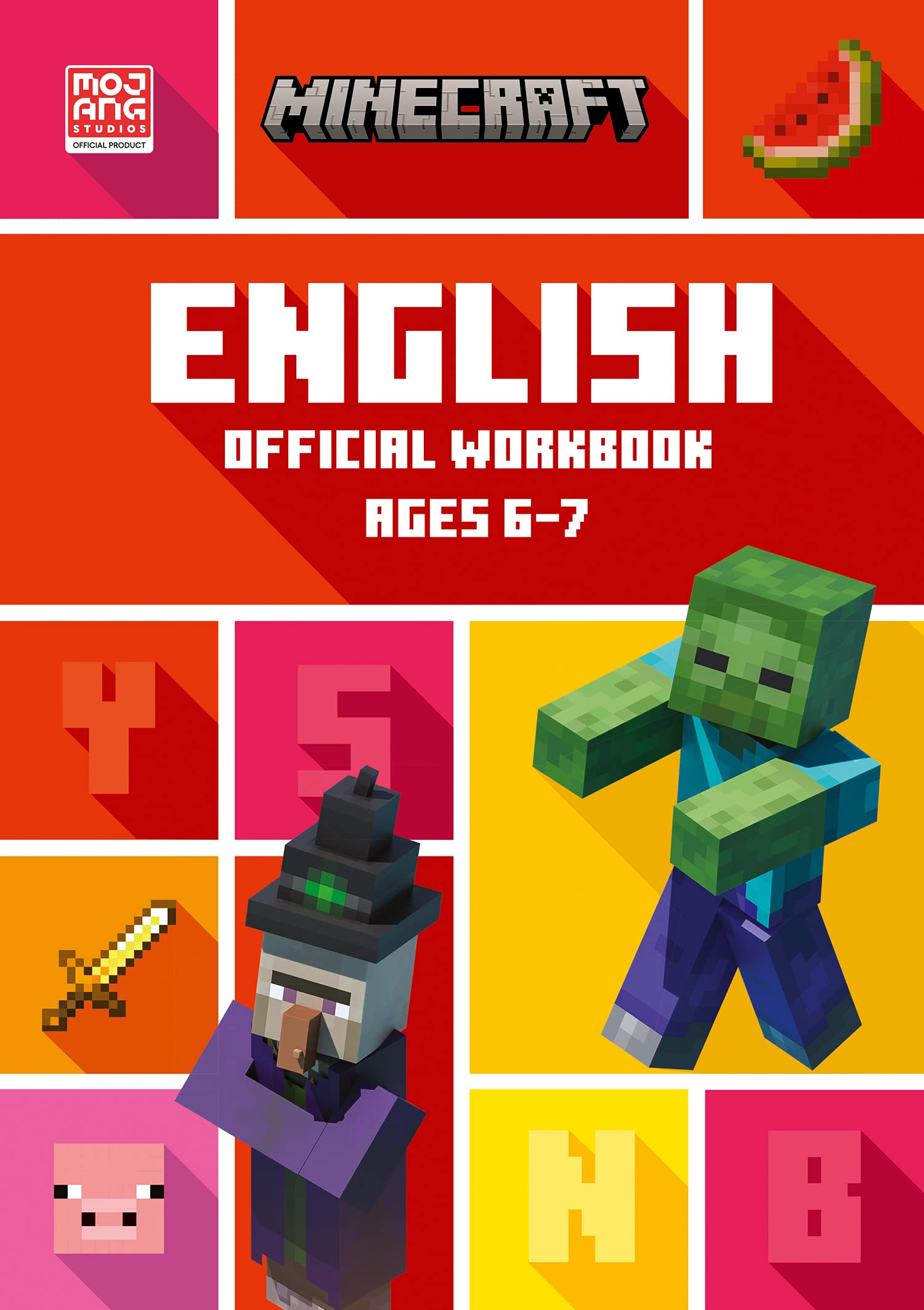 MINECRAFT ENGLISH OFFICIAL WORKBOOK AGES 6-7 (MINECRAFT EDUCATION)