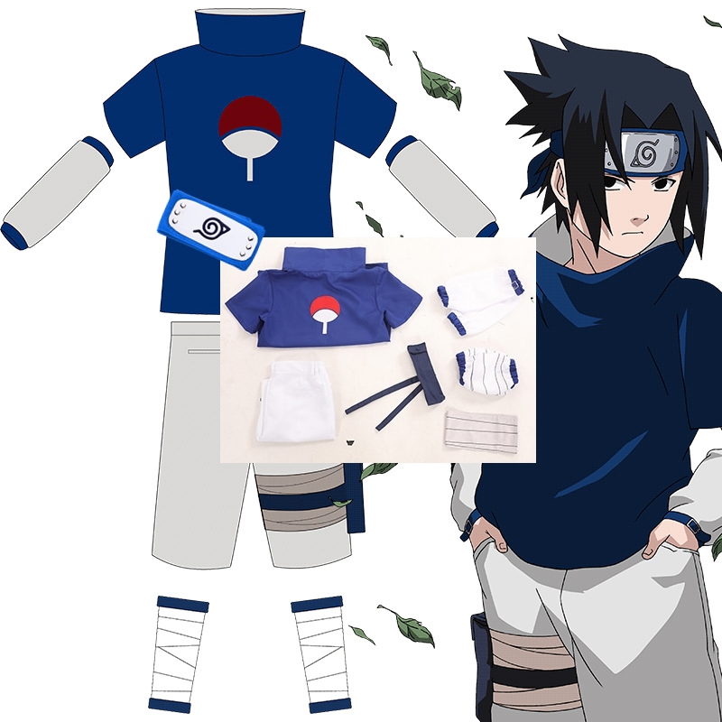 7C10XL เซ็ตจัดเต็ม ชุดซาสึเกะ จากการ์ตูน นารูโตะ นินจาจอมคาถา SASUKE - NARUTO