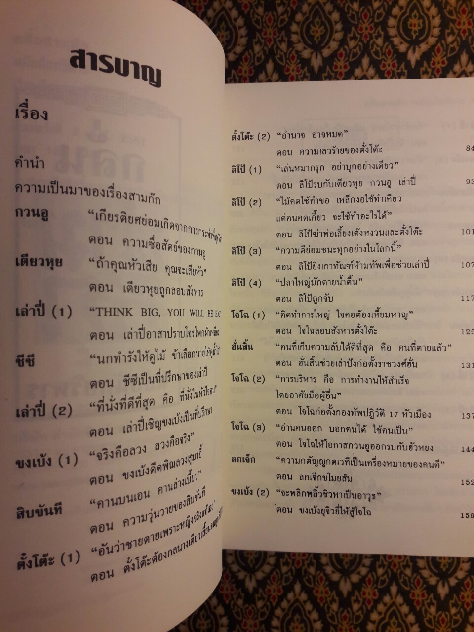 กลั่นสามก๊ก ฉบับนักบริหาร