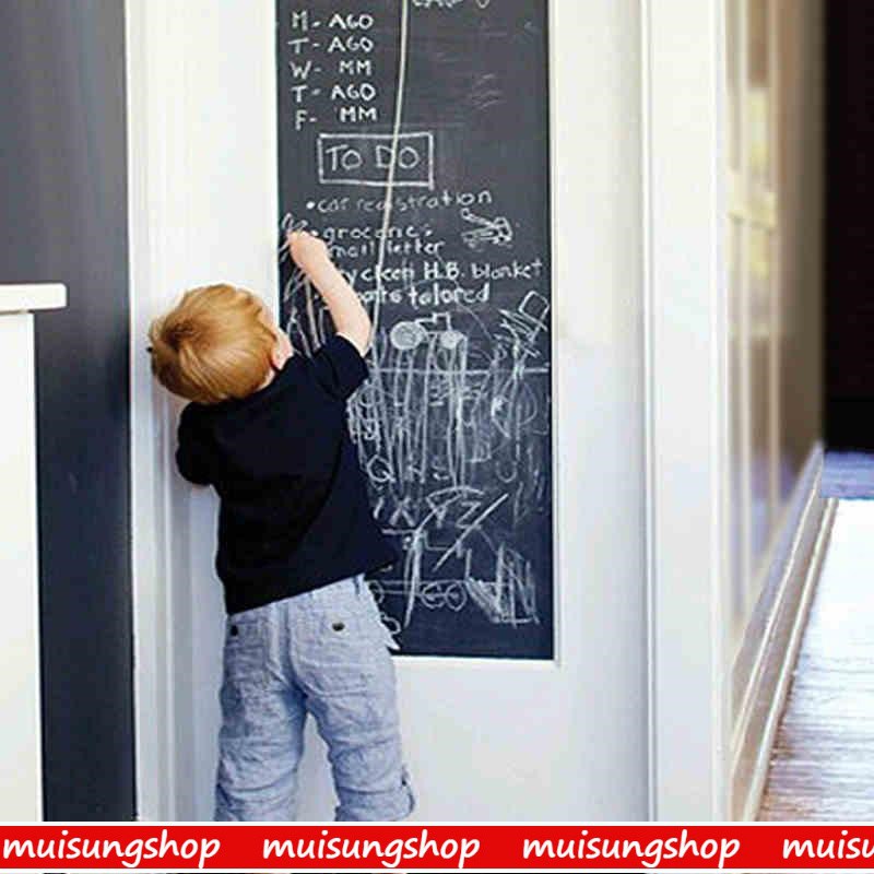 muisungshop - สติกเกอร์กระดานดำมีชอล์กให้ สำหรับให้ลูกหัดเขียนเล่นได้