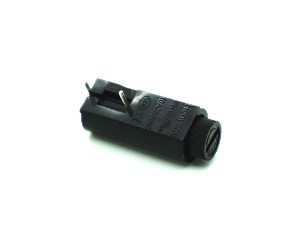 (Fuse Holder) ตัวยึดฟิวส์ แบบลูกบิดสกูล 10A 250V Size 5.0 x 20.0mm