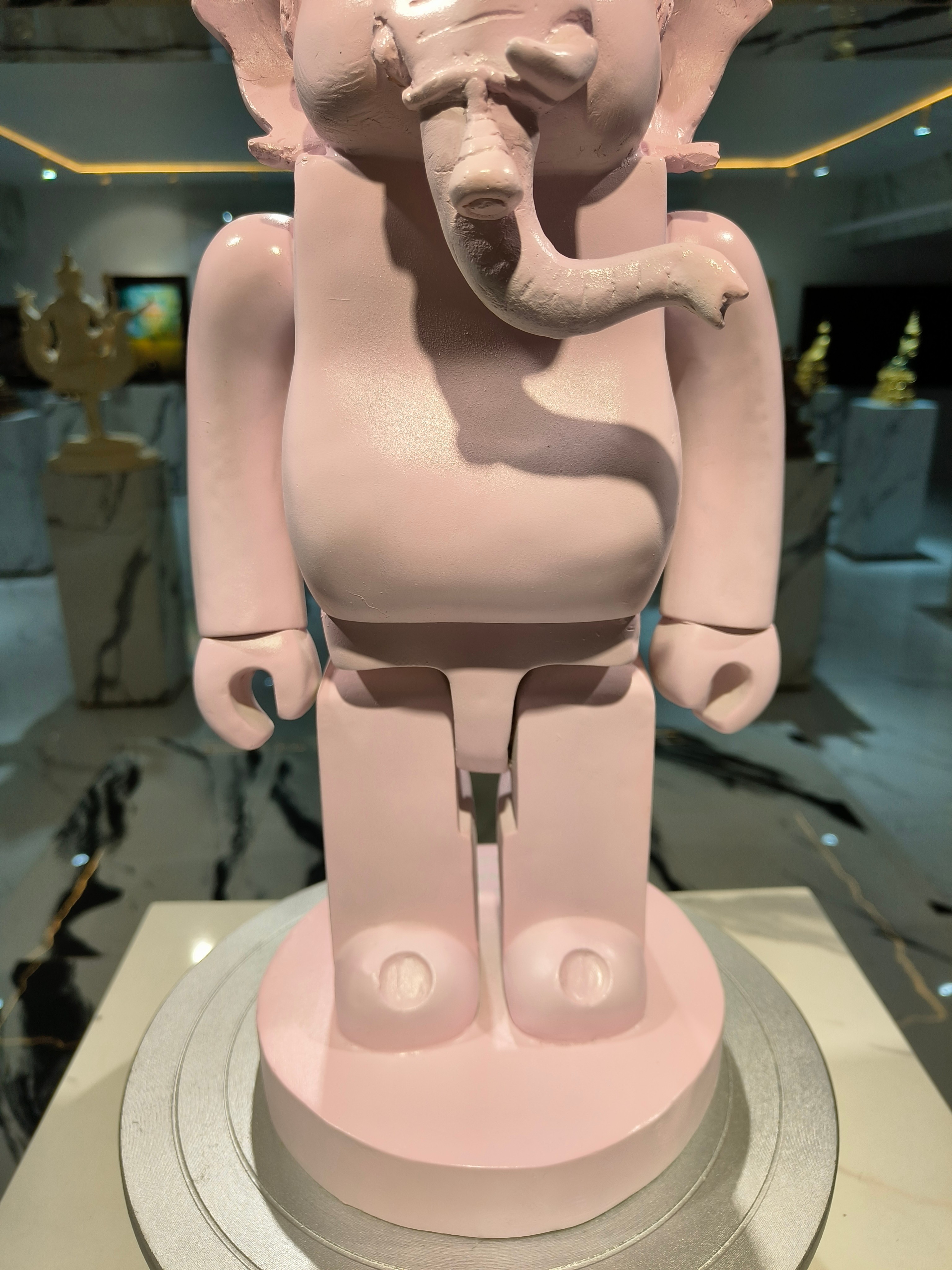 รูปหล่อ พระพิฆเนศ บริค Ganesha Brick (Religion Art toy) หน้าตัก 9 นิ้ว