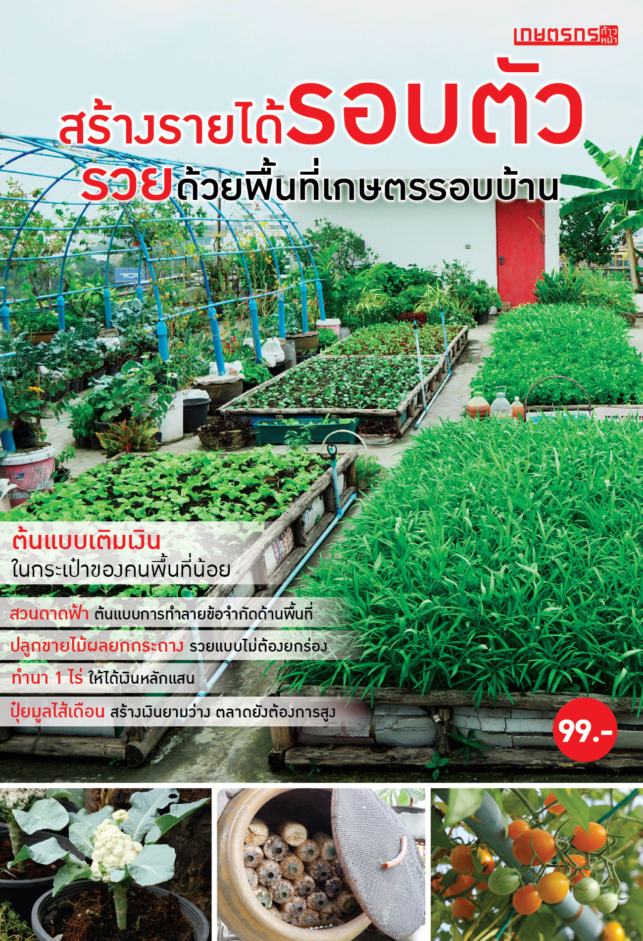 สร้างรายได้รอบตัว รวยด้วยพื้นที่เกษตรรอบบ้าน