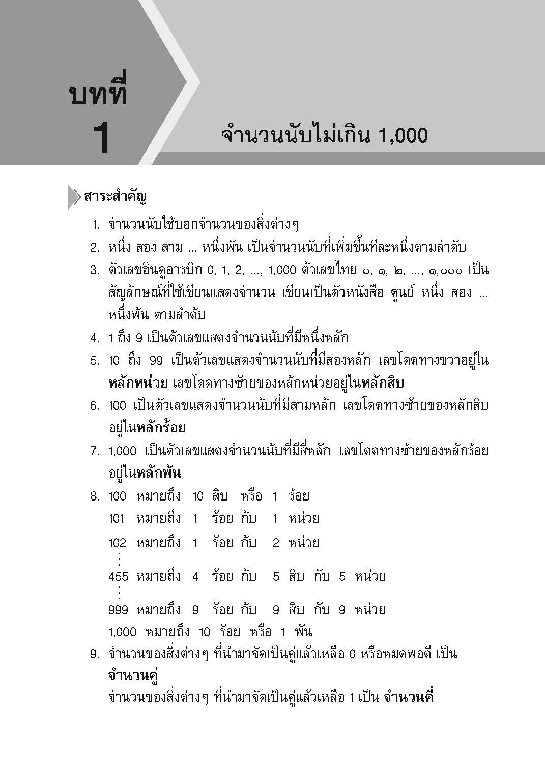 สรุปเข้ม คณิตศาสตร์ ป.2