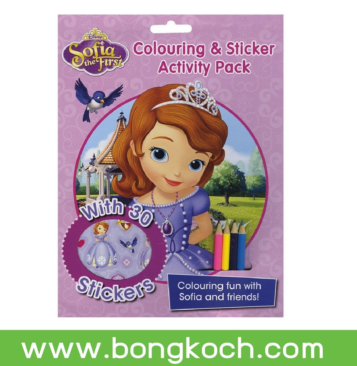 ชื่อหนังสือ DISNEY SOFIA THE FIRST FUN PAC ประเภท หนังสือภาษาอังกฤษ สำหรับเด็ก บงกช bongkoch