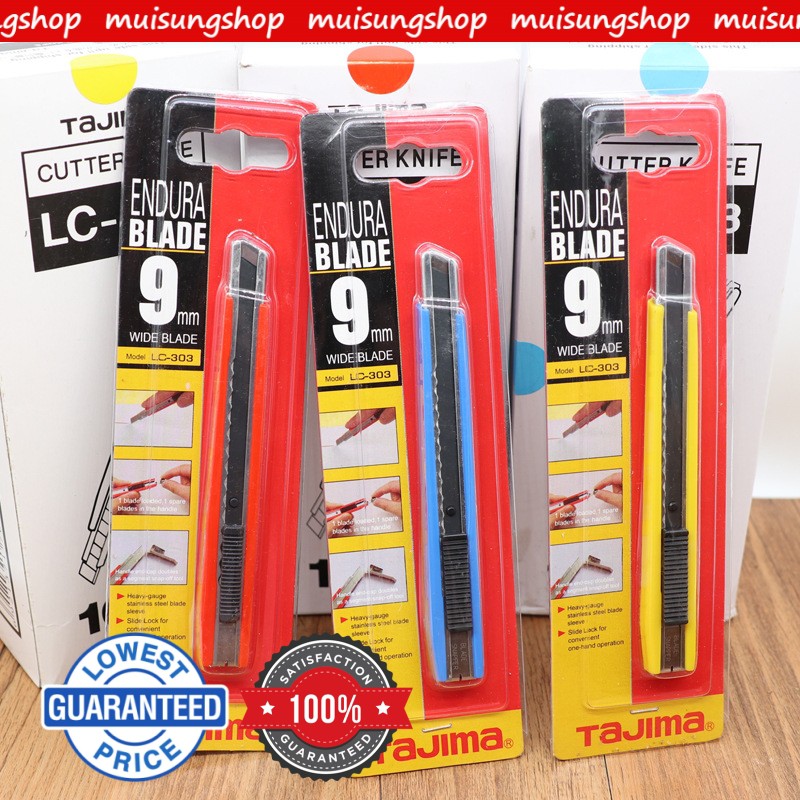 MUISUNGSHOP ** เคลียร์สต๊อก ** คัตเตอร์ มีดตัดกระดาษ ใบมีดกระดาษและสำนักงานมีด DIY Art LC303