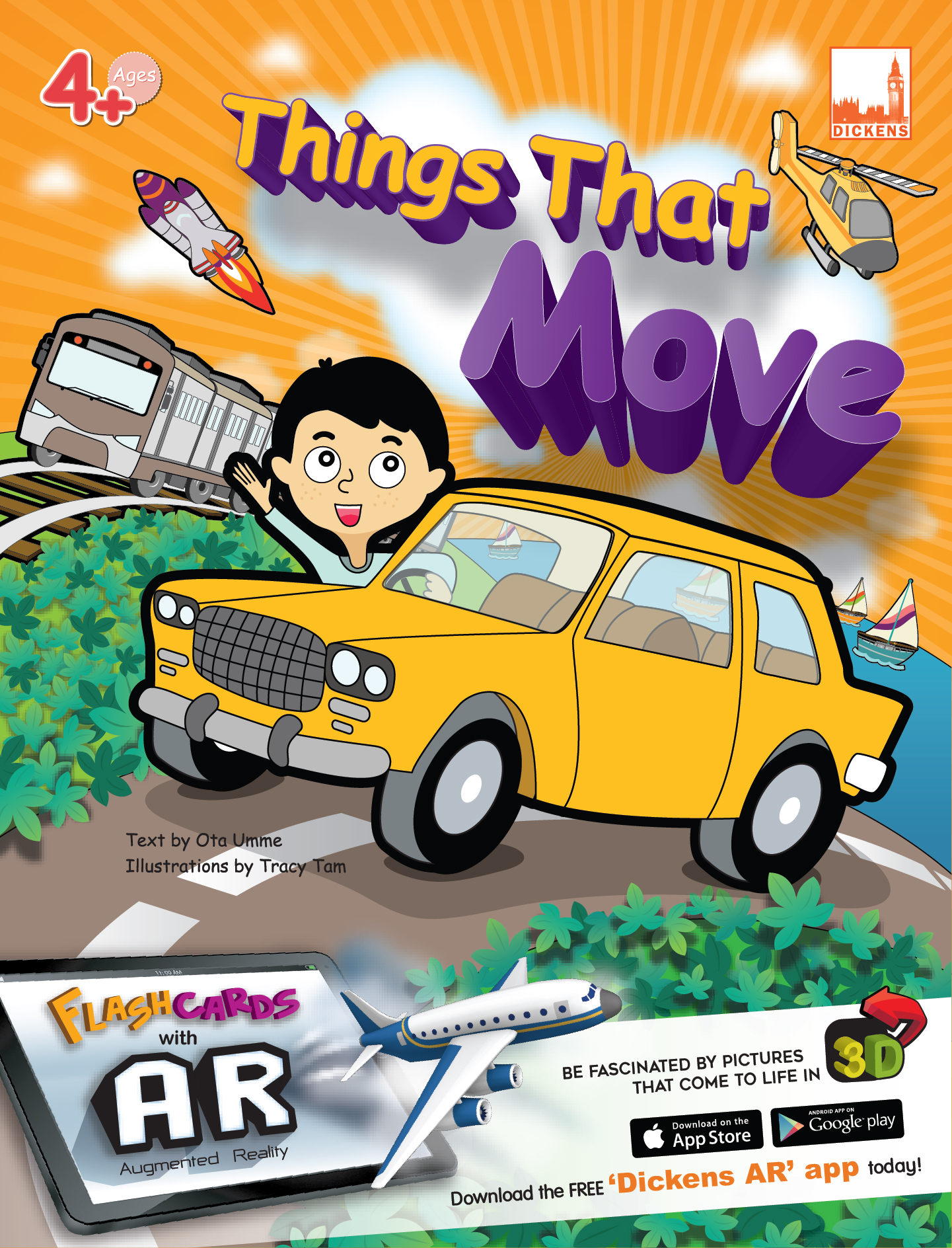 Flash Cards Things that Move (AR)