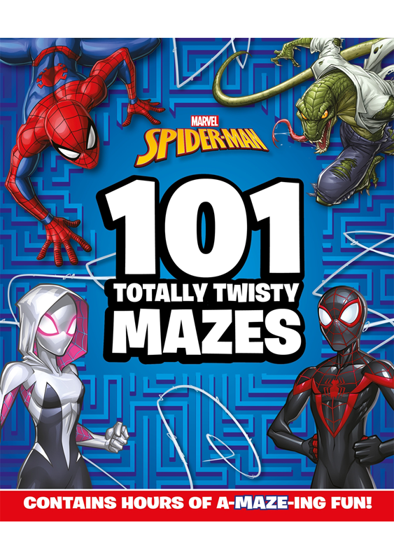 หนังสือต่างประเทศ Marvel Spider-Man: 101 Totally Twisty Mazes