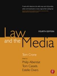 Law and the Media ISBN 9780240516295