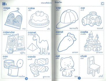 ประมวลศัพท์ภาพ อังกฤษ-ไทย