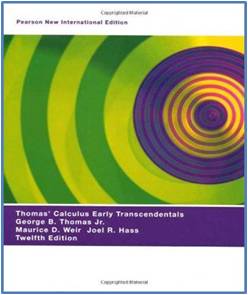 Thomas' Calculus Early Transcendentals New International Edition