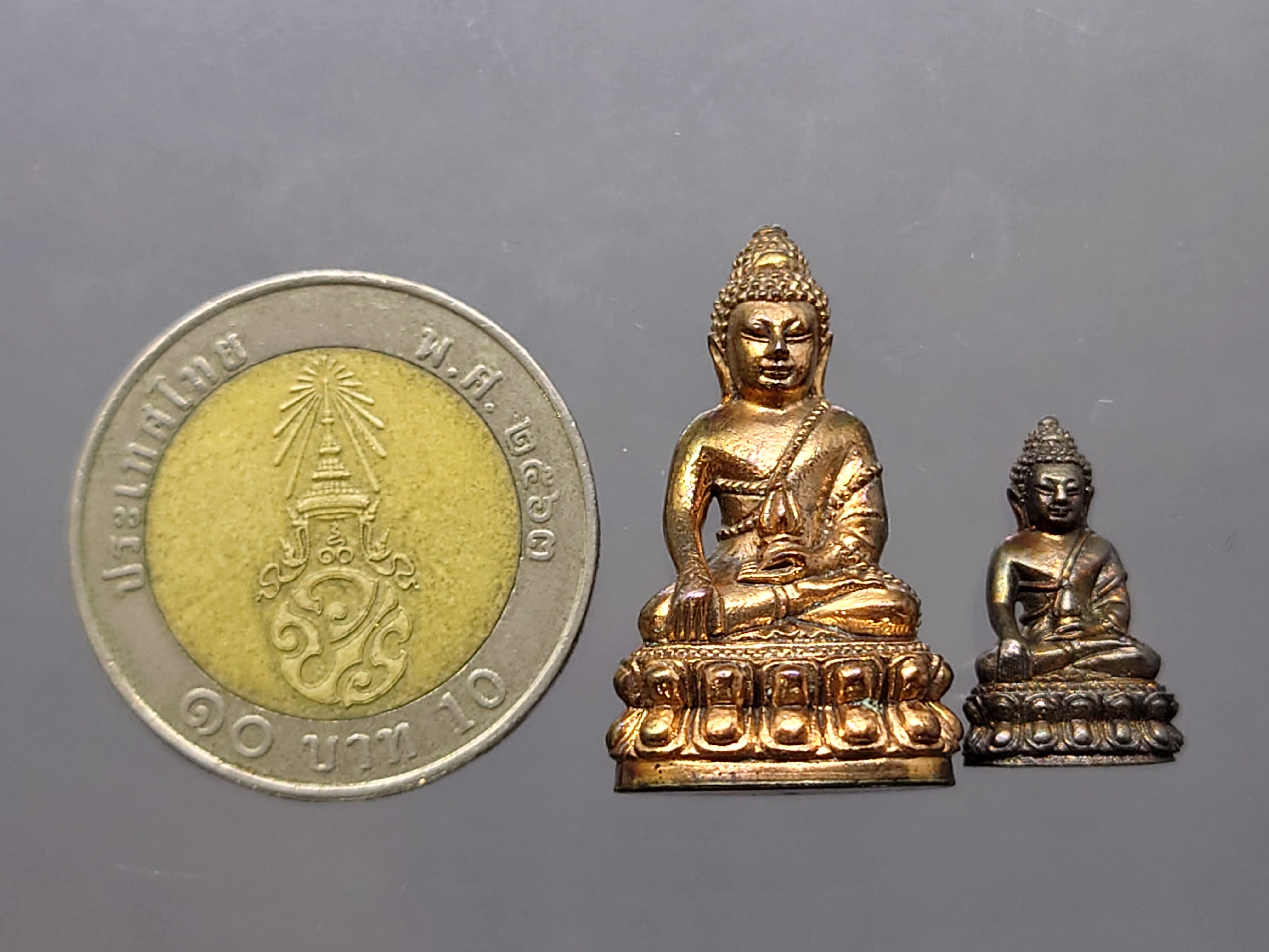 พระกริ่ง ๖๐ ปี พระพรหมเมธี เนื้อนวะโลหะ วัดเทพศิรินทราวาส พ.ศ.2550 พร้อมกล่องเดิม