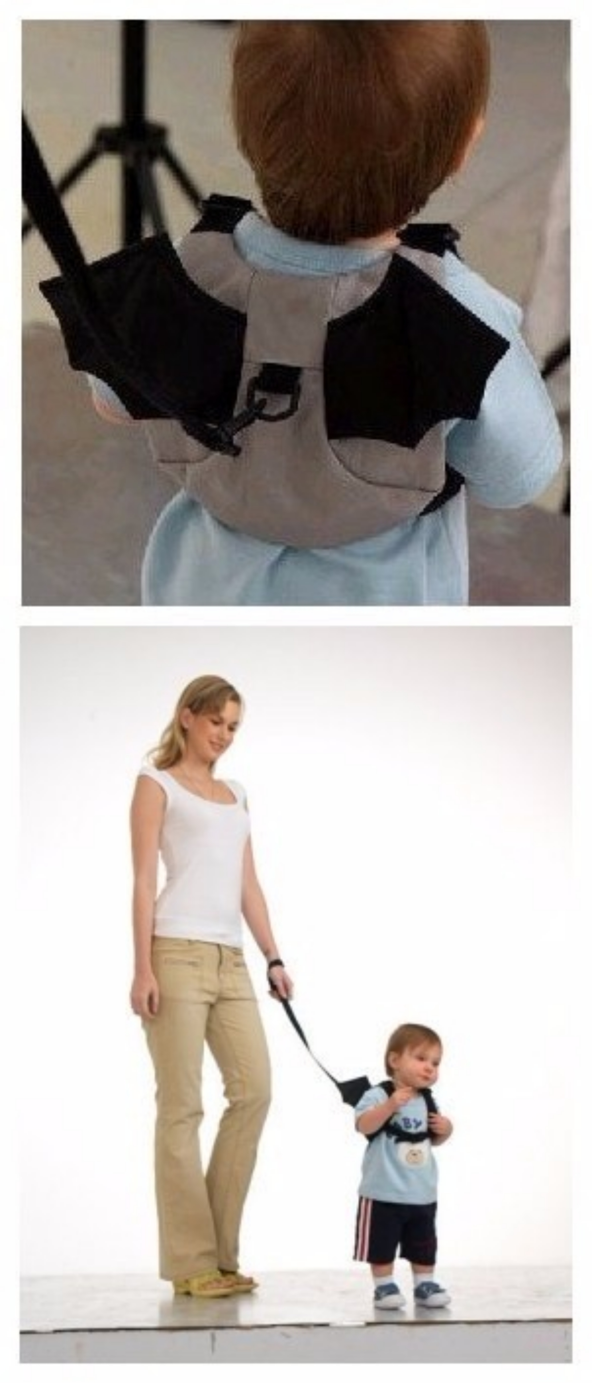 Muisungshop เป้จูงเด็ก เป้กันหลง เป้เด็ก พร้อมสายจูง ลายค้างคาว/เต่าทอง
