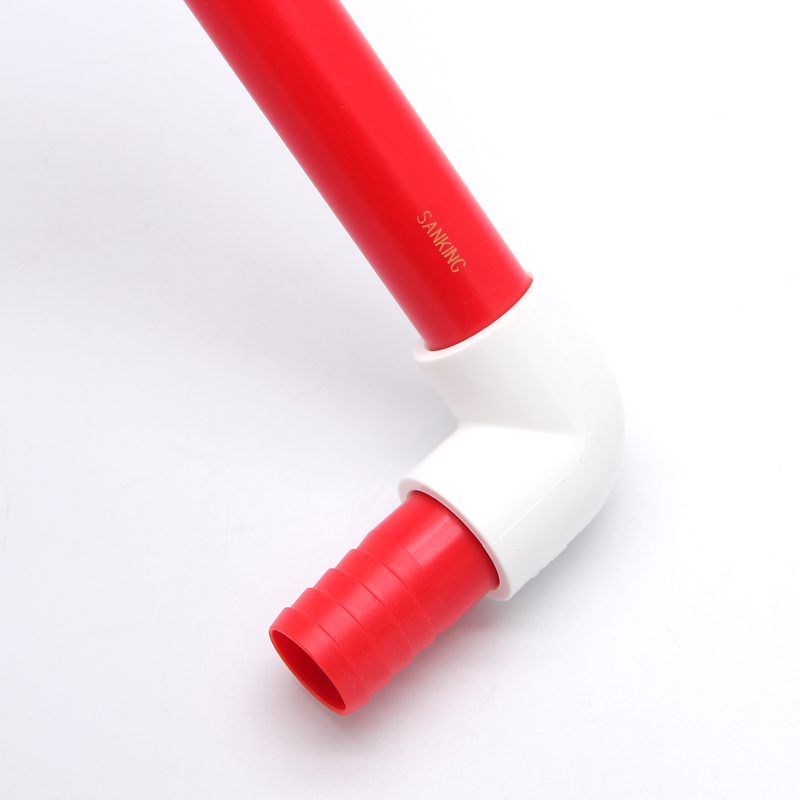 ตัวต่อสายยาง 25 มิล สีแดง