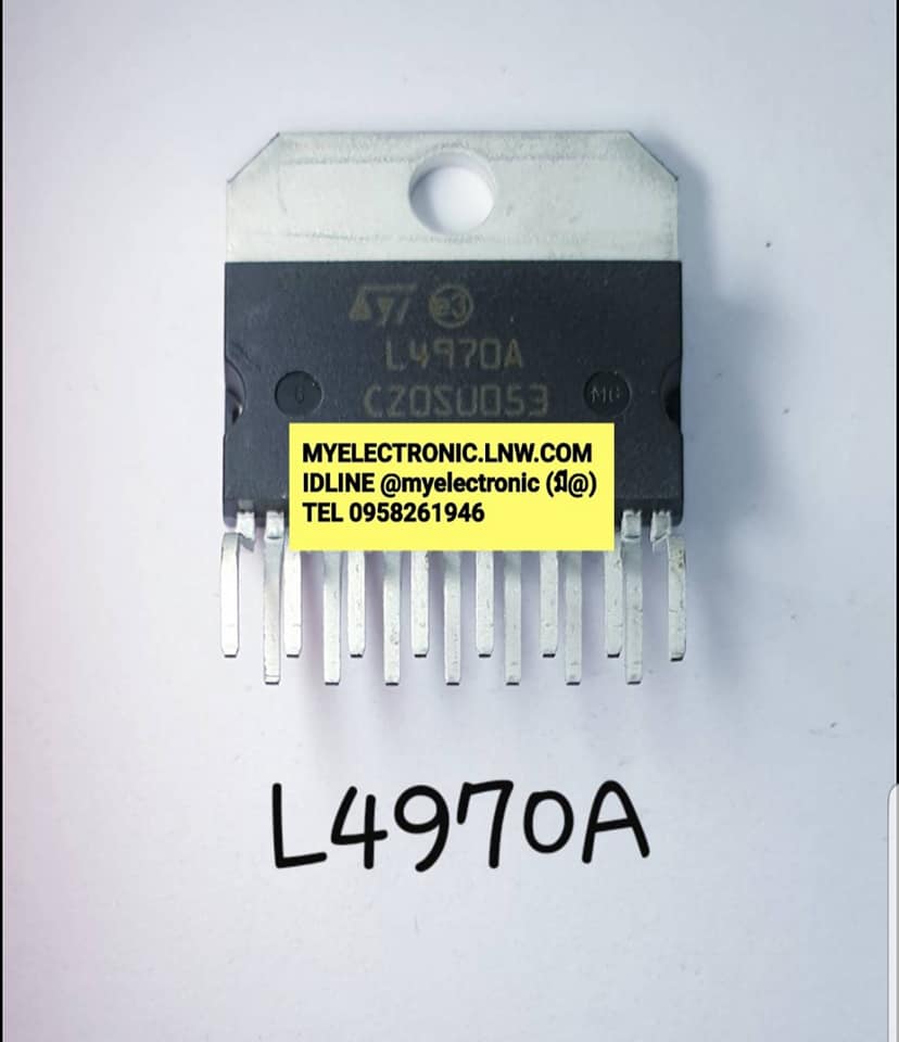 L4970Aยี่ห้อSTตัวถังSIL15ขาราคาตัวละบาท