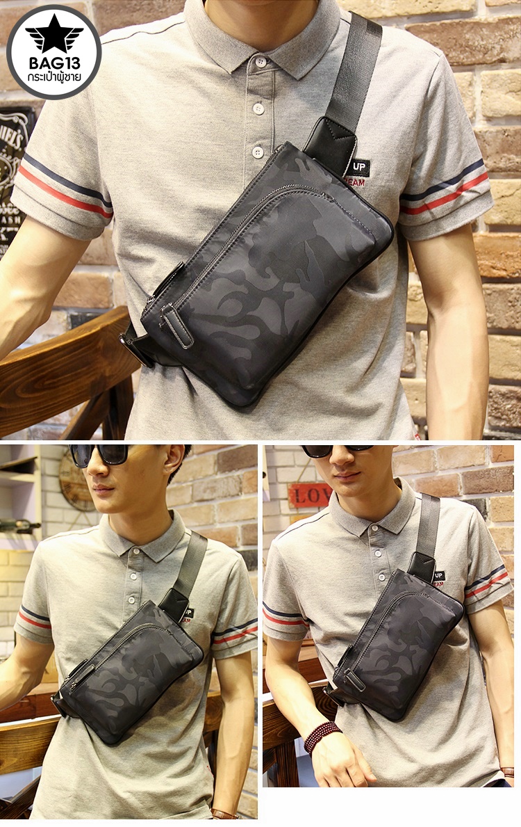 กระเป๋าคาดอกผู้ชาย รหัส B001