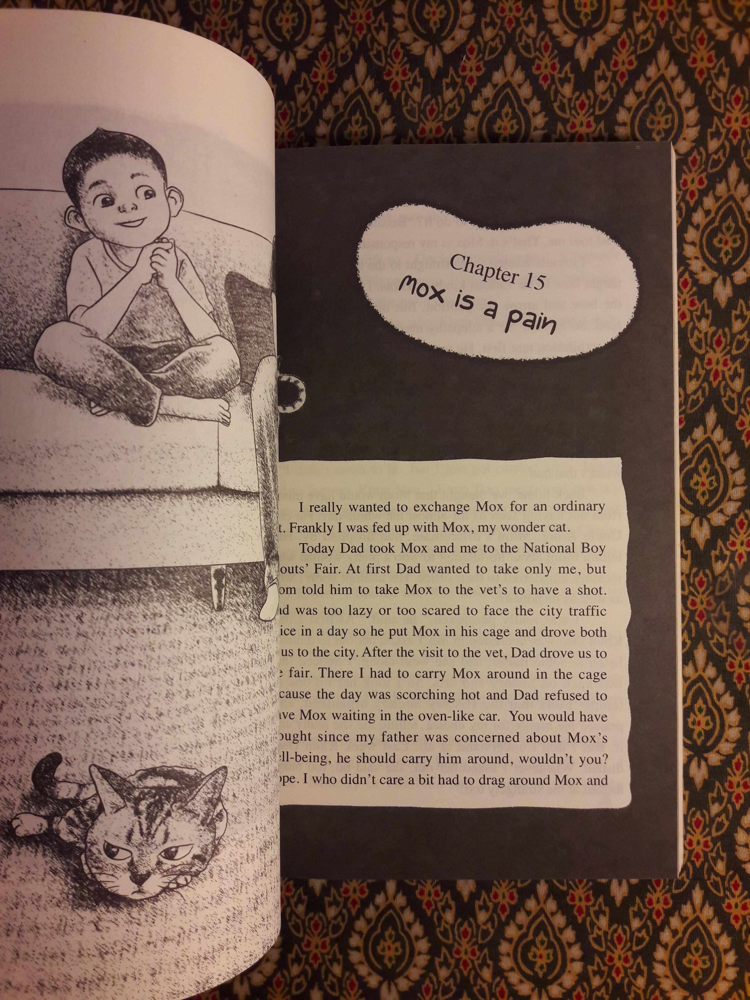 ม็อกซ์ แมวมหัศจรรย์ Mox, the Wonder Cat ฉบับสองภาษา ไทย-อังกฤษ